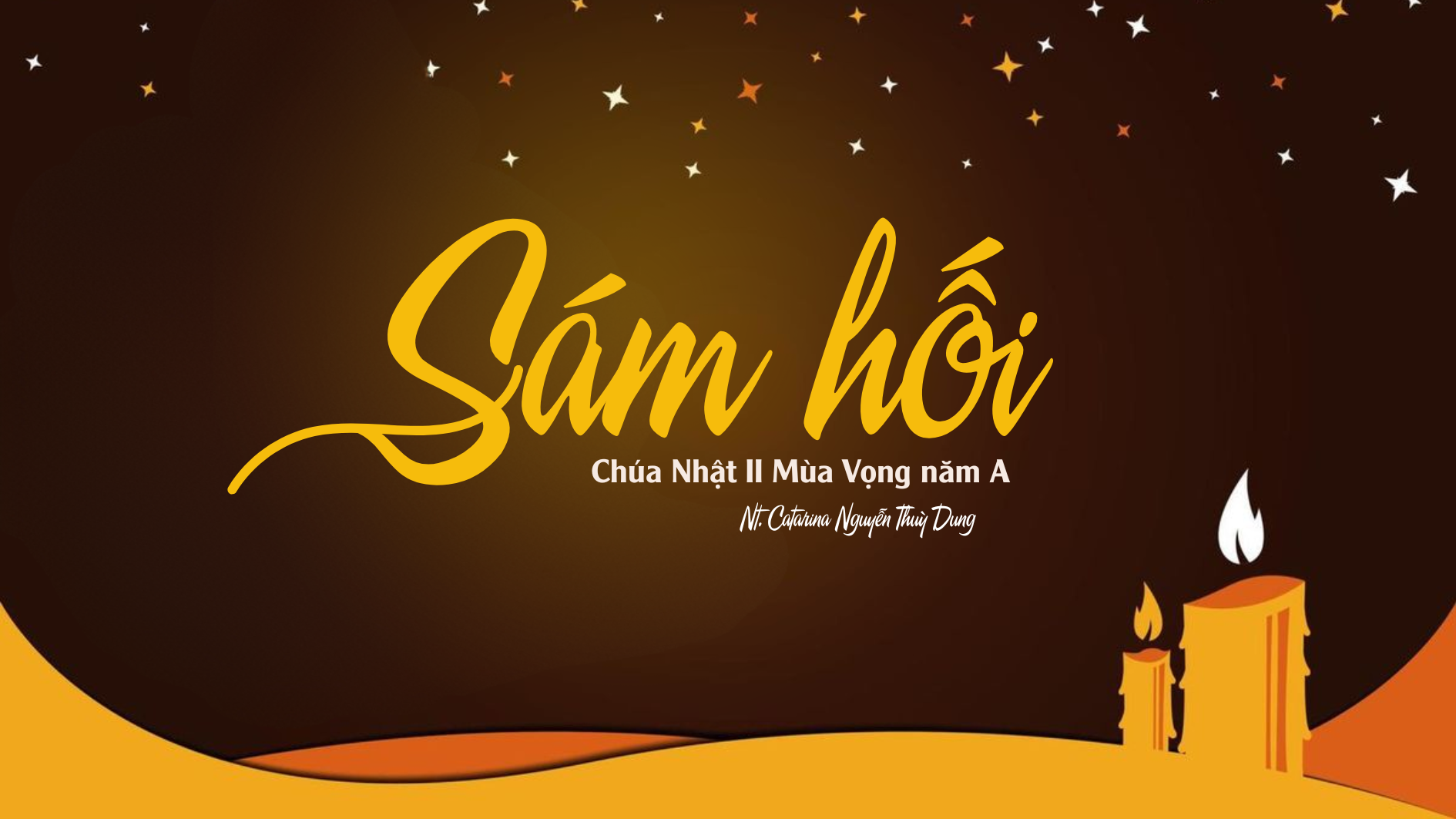 Sám hối - Chúa Nhật II Mùa Vọng năm A (Sr. Thuỳ Dung)